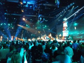 Kinderchor der Musikschule bei ARD Livesendung. Foto: Stadt Oldenburg Kinderchor der Musikschule bei ARD Livesendung. Foto: Stadt Oldenburg