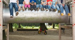 Kinder auf dem Spielplatz. Foto: Stadt Oldenburg