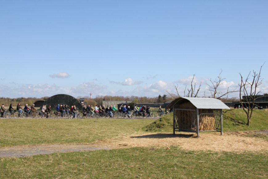 Bürgerinnen und Bürger bei der Fahrradtour. Foto: Stadt Oldenburg