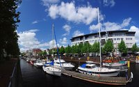 Wohnen am Hafen. Foto: Hans-Jürgen Zietz