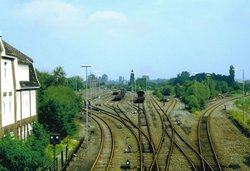 Verschiebebahnhof 1984. Foto: Stadt Oldenburg