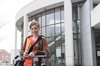 Student in front of the University. Picture: CvO University Oldenburg