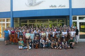 Musikerinnen und Musiker der Orchesterfreizeit. Foto: Stadt Oldenburg