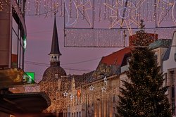 Die Oldenburger Innenstadt in der Vorweihnachtszeit. Foto: Hans-Jürgen Zietz