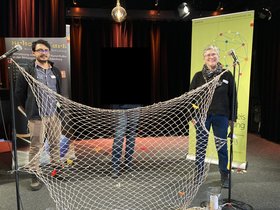 Ilker Besken und Christiane Maaß begrüßen die Teilnehmenden. Foto: Stadt Oldenburg