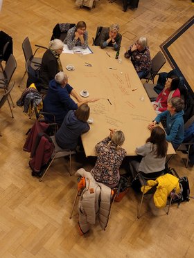 Thementisch 5 beim Frauen-World-Café. Foto: Stadt Oldenburg