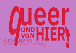 Logo: Queer und von hier! Oldenburger Stadtgeschichte(n). Quelle: Open Objects Collective