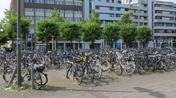 Abstellanlage auf dem Bahnhofsvorplatz in Oldenburg. Foto: Stadt Oldenburg