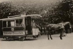 Pferdebahn. Quelle: Stadtmuseum