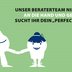 Vorschau: Unser Beraterteam nimmt dich an die Hand und gemeinsam sucht ihr dein "Perfect Match". Grafik: Gerlinde Domininghaus