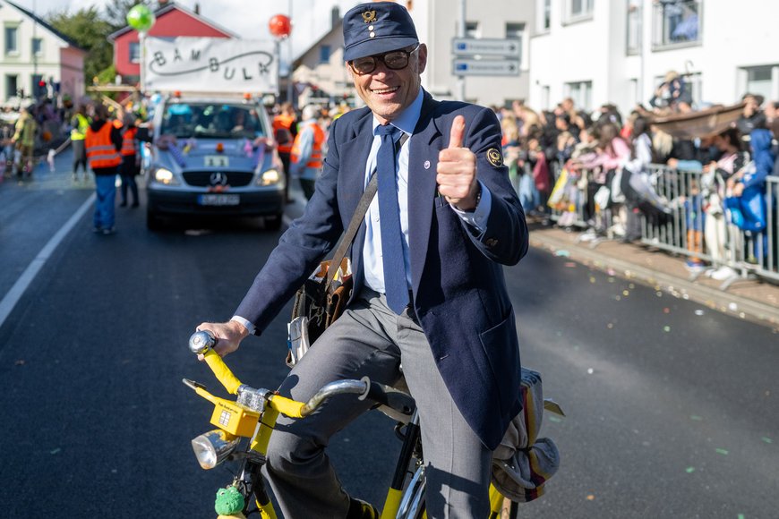 Teilnehmender am Festumzug. Foto: Sascha Stüber