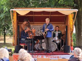 Das Jörn-Anders-Quartett bei den Mittagskonzerten. Foto: Stadt Oldenburg