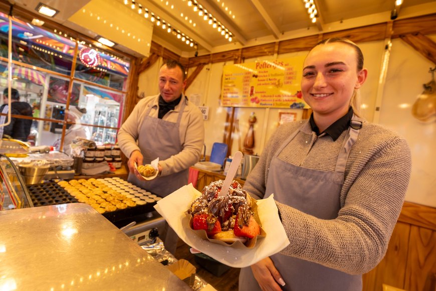 Sascha Stüber Poffertjes auf dem Kramermarkt 2024. Foto: Sascha Stüber