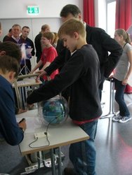 Energiedetektive bei der Arbeit. Foto: Stadt Oldenburg