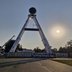 Vorschau: Der Riesenrad-Aufbau am 5. September 2024. Foto: Stadt Oldenburg