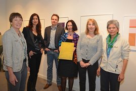 Vernissage der Ausstellung „Neue Werke“. Foto: Artothek