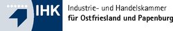 Logo Industrie- und Handelskammer für Ostfriesland und Papenburg. Quelle: IHK für Ostfriesland und Papenburg