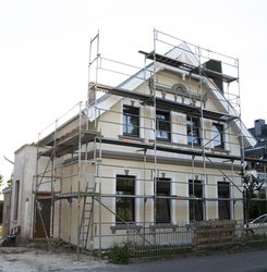 Sanierung einer Oldenburger Hundehütte. Foto: Stadt Oldenburg