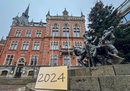 Was ist im Jahr 2024 im Alten Rathaus und anderswo in der Stadt passiert? Der Rückblick der Stadtverwaltung gibt einen Überblick. Foto: Sascha Stüber