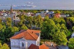 Ausblick vom Turm der Peter-Kirche in Oldenburg. Foto: Hans-Jürgen Zietz