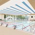 Vorschau: Das geplante Sportbecken. Grafik: Geising + Böker