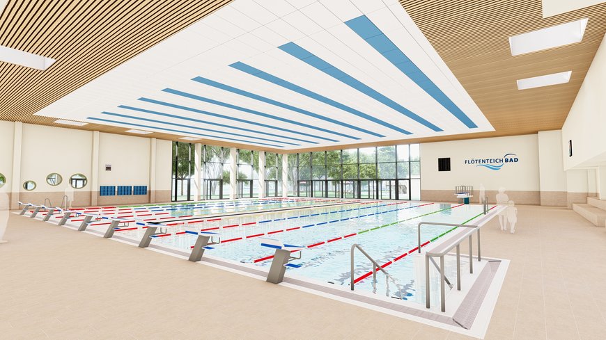 Geising + Böker Das geplante Sportbecken. Grafik: Geising + Böker