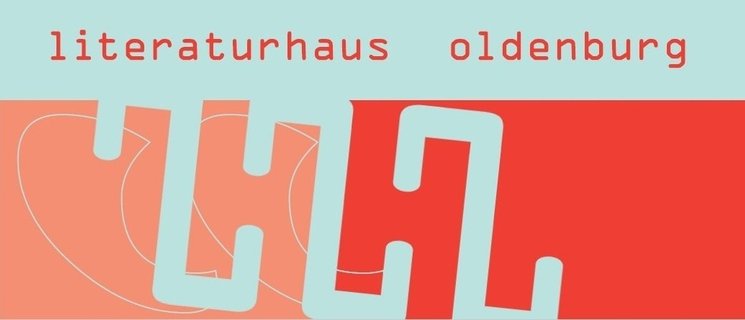 Literaturhaus Oldenburg, Banner. Entwurf: Gine Seitz