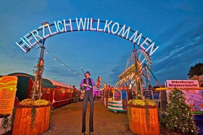 Herzlich Willkommen in der Zeitreise. Foto: Sascha Stüber