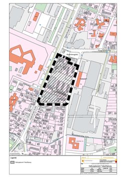 Geltungsbereich Teilaufhebung. Plan: Stadt Oldenburg