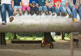 Kinder auf dem Spielplatz. Foto: Stadt Oldenburg
