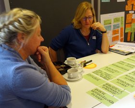 Arbeitsgruppe beim Netzwerktreffen. Foto: Stadt Oldenburg