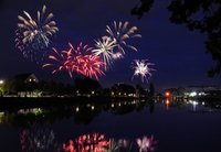 Abschlussfeuerwerk des Kramermarkts. Foto: Hans-Jürgen Zietz