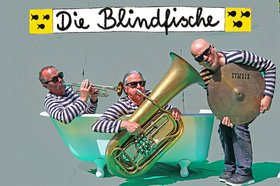 Die Blindfische in der Instrumentenwanne. Foto: Die Blindfische