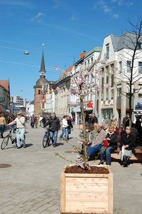 Leffers-Eck mit Lappan. Foto: Stadt Oldenburg Leffers-Eck mit Lappan. Foto: Stadt Oldenburg