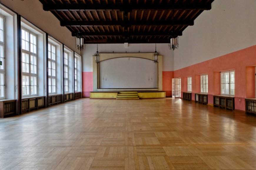 Saal im Kasino. Foto: Peter Duddek