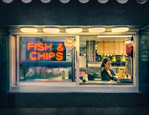 The Perfect Fish and Chips. © Barry Cawston The Perfect Fish and Chips. © Barry Cawston