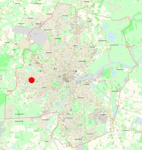 Lage des Oldenburg-Kollegs, Klick führt zur Karte. Quelle: GIS4OL