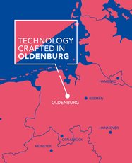 Verortung Technology Crafted in Oldenburg auf Landkarte. Quelle: ideendirektoren