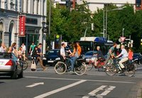 Verkehr in der Stadt Oldenburg an der Querungsstelle Heiligengeistwall in die Lange Straße. Foto: Stadt Oldenburg