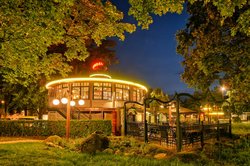 Das Restaurant Rondell am Stautorkreisel. Foto: Hans-Jürgen Zietz