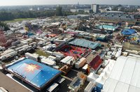 Der Kramermarkt von oben. Foto: Stadt Oldenburg