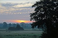 Oktobermorgen in der Buschhagenniederung