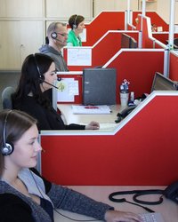 Blick ins Frontoffice des ServiceCenters. Foto: Stadt Oldenburg Blick ins Frontoffice des ServiceCenters. Foto: Stadt Oldenburg