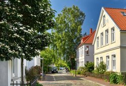 Frühsommernachmittag im Oldenburger Johannisviertel. Foto: Hans-Jürgen Zietz