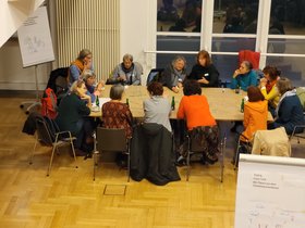 Thementisch 3 beim Frauen-World-Café. Foto: Stadt Oldenburg