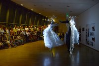 Akrobatengruppe Gagé bei der Nacht der Museen 2016. Foto: Andrey Gradetchliev Akrobatengruppe Gagé bei der Nacht der Museen 2016. Foto: Andrey Gradetchliev