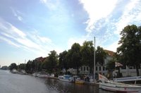 Boats on the river Hunte. Picture: City of Oldenburg