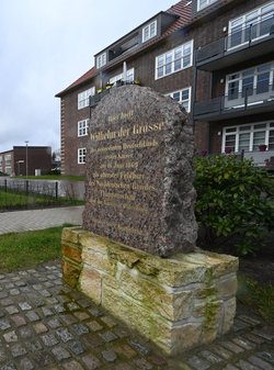 Der Gedenkstein zu Kaiser Wilhelm I. Foto: Stadt Oldenburg