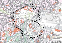 Untersuchungsgebiet Nördliche Innenstadt. Plan: Stadt Oldenburg