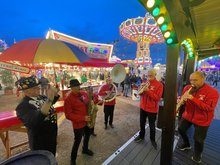 Brass Band auf dem Kramermarkt 2023. Foto: Sascha Stüber